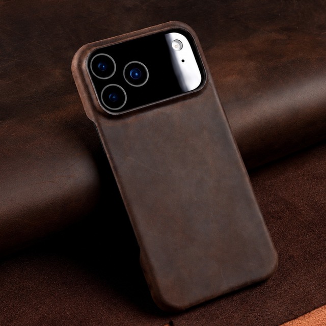 ◆iPhone 18Pro/18Pro Max/17/16/15/Pro/Pro Max/Air◆ Crazy Horse Leather Phone Case / クレイジーホース 本革 スマホケース