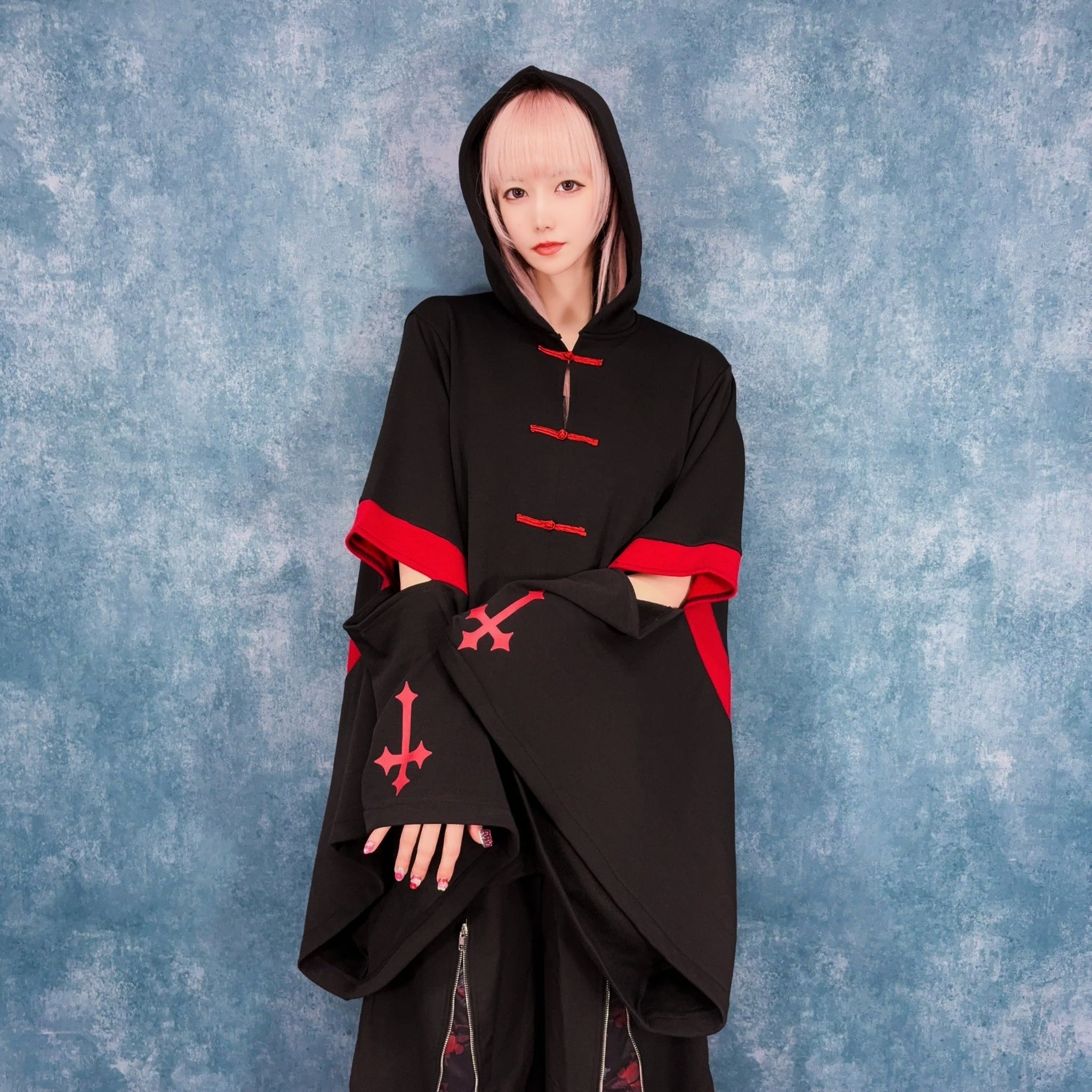 高品質 CHINA GOTHIC 着物風袖 HOODIE | NIER CLOTHING