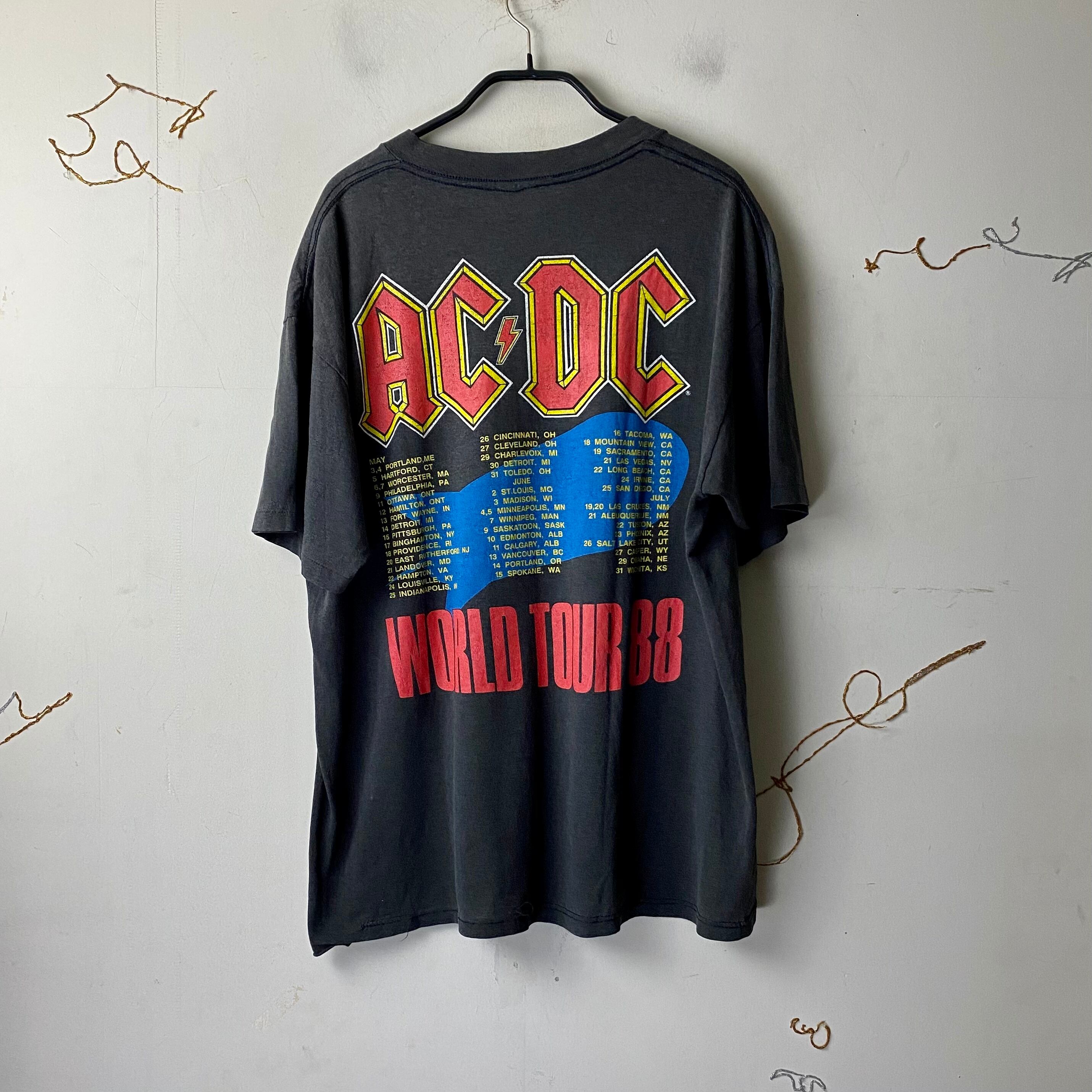vintage 1988's AC/DC music tee “heatseeker” | NOIR ONLINE