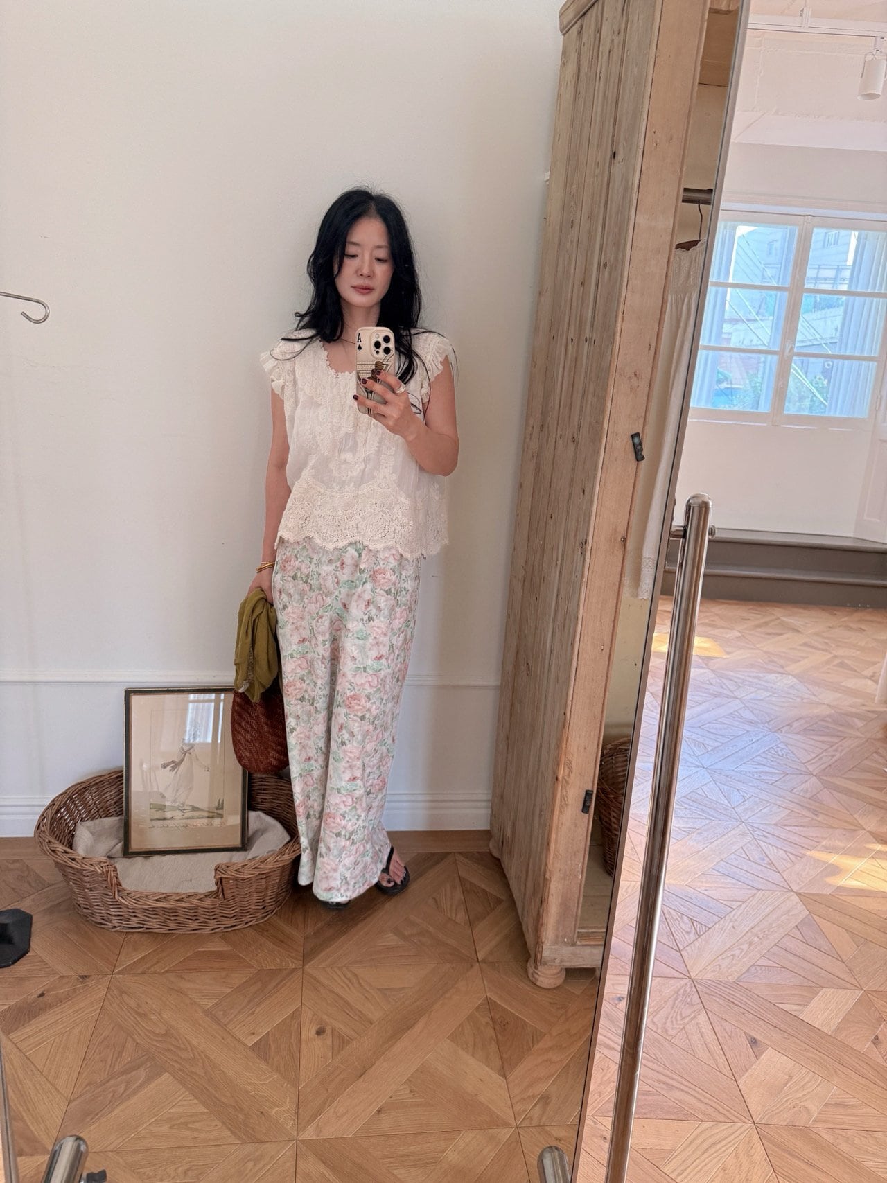 《予約》ojo de papa ¨ adult) low range skirt ¨ 2nd 26summer