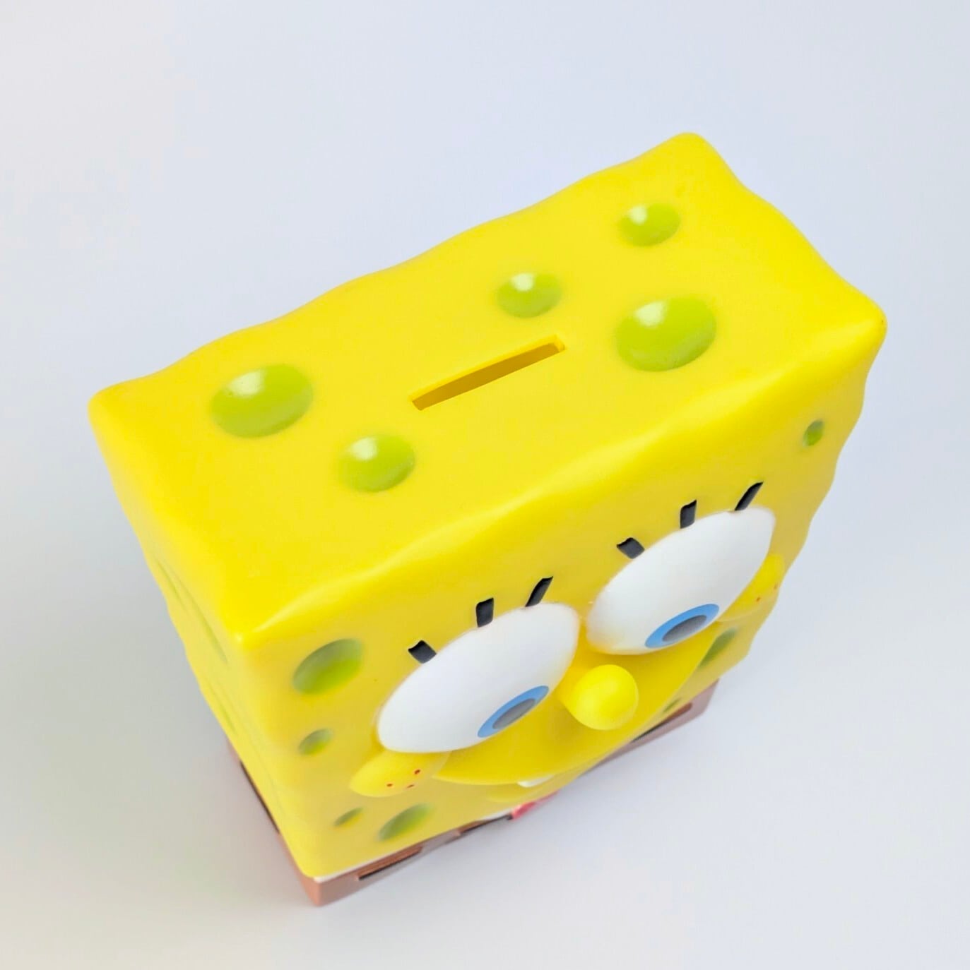 【 SpongeBob SquarePants ( スポンジボブ )  】スポンジボブ ソフビバンク / 貯金箱〚アメリカン雑貨 アメトイ〛