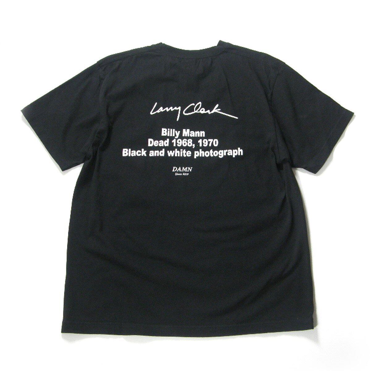 DAMN × Larry Clark × Sourcream ／ ラリークラーク Tシャツ フォトT