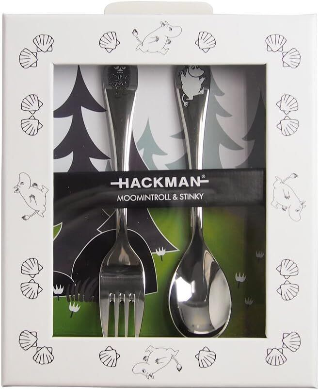 ★HACKMAN　FINLAND　カトラリーセット　14本　ほぼ未使用 ハックマン HACKMAN カトラリー スプーン&フォーク スティンキー 食器