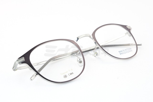 MACKINTOSH PHILOSOPHY メガネ MP-1009 COL.1 ウェリントン メンズ レディース マッキントッシュフィロソフィー 正規品-4枚目