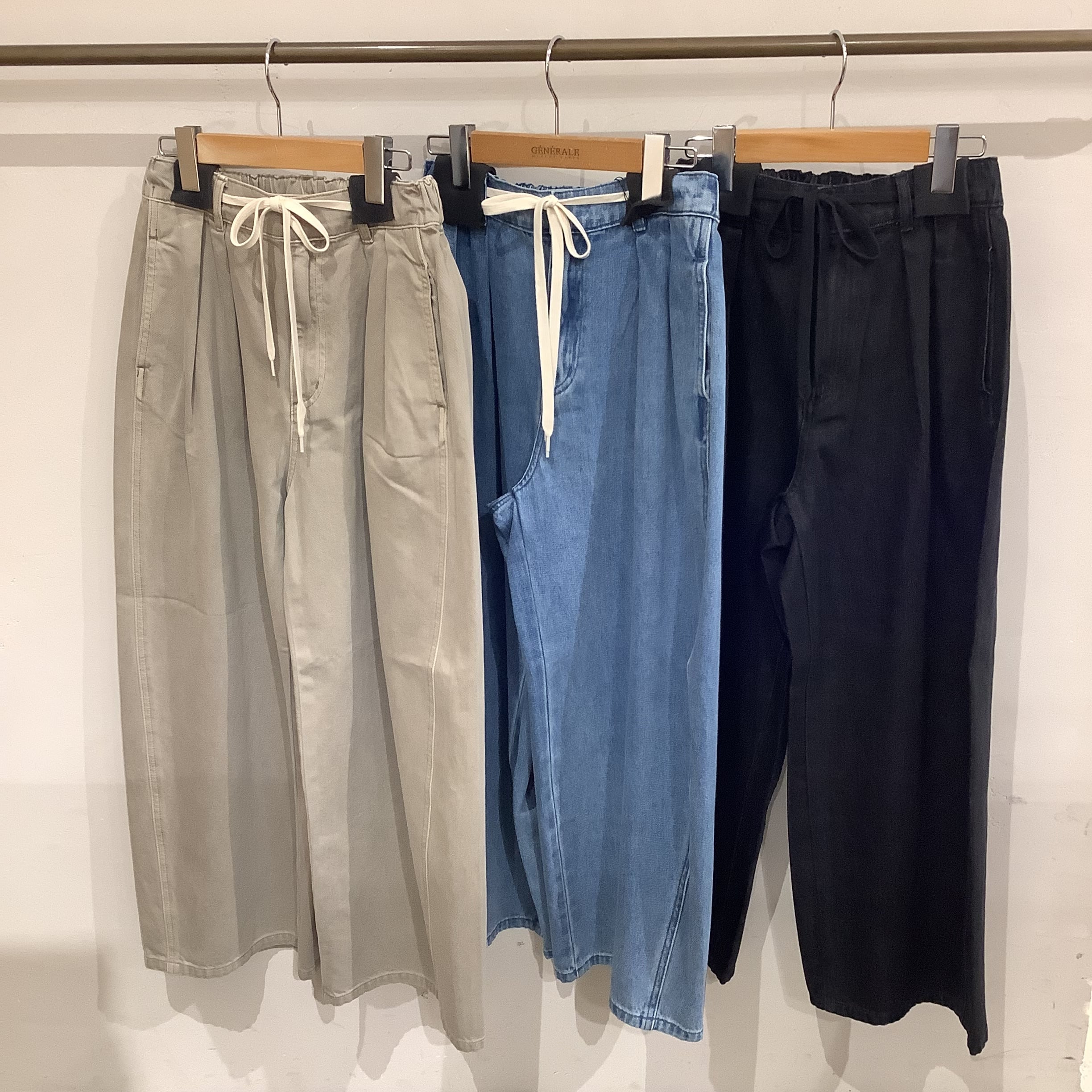CLOCHE(クロッシェ)】デニムカーブパンツ ［612-86502］ | GENERALE
