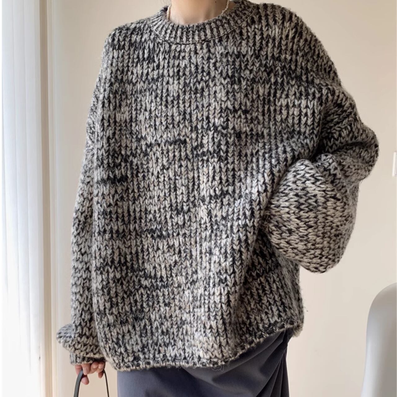 ミックスカラールーズニット(3color) KT2492