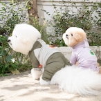 【puppygallery公式】Kiki mesh cooling jumpsuit 2XL-3XL