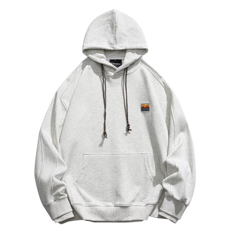 ワンポイントドロストコードフーディースウェット C10788