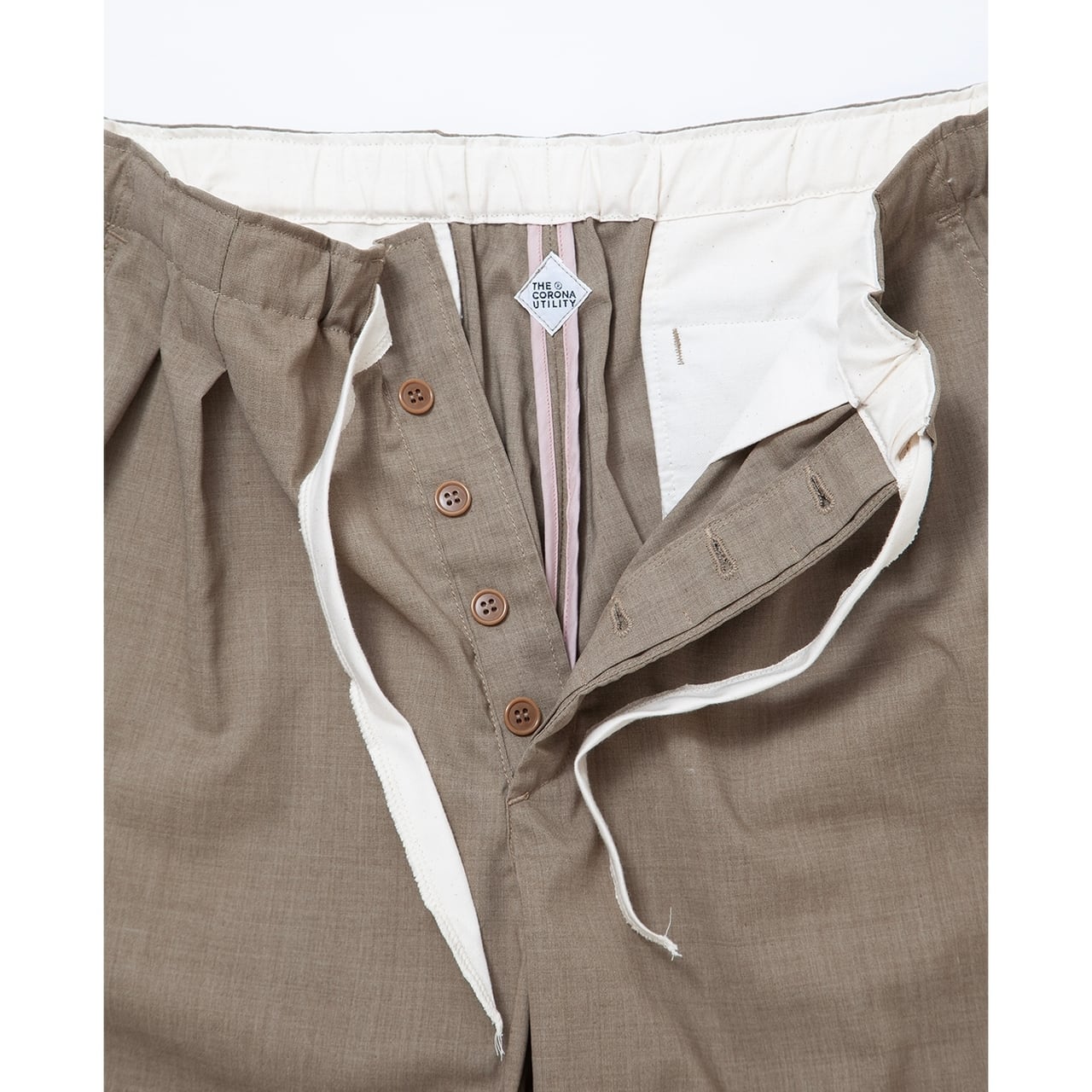 THE CORONA UTILITY / DESERT EASY SLACKS Poly/Ramie Tropical