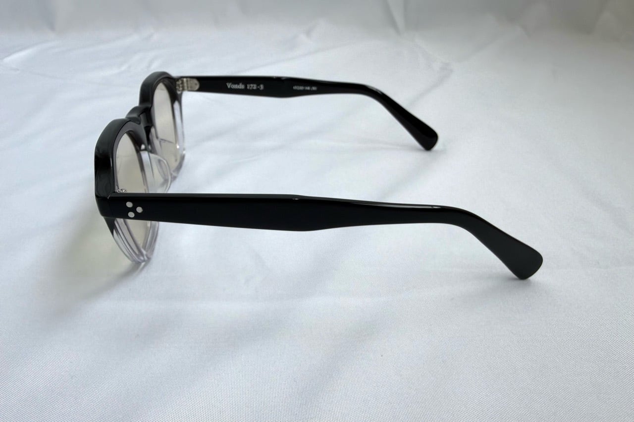 CASU Eeyewear] Vonds 172-3 black/clear キャスアイウェア ボンズ
