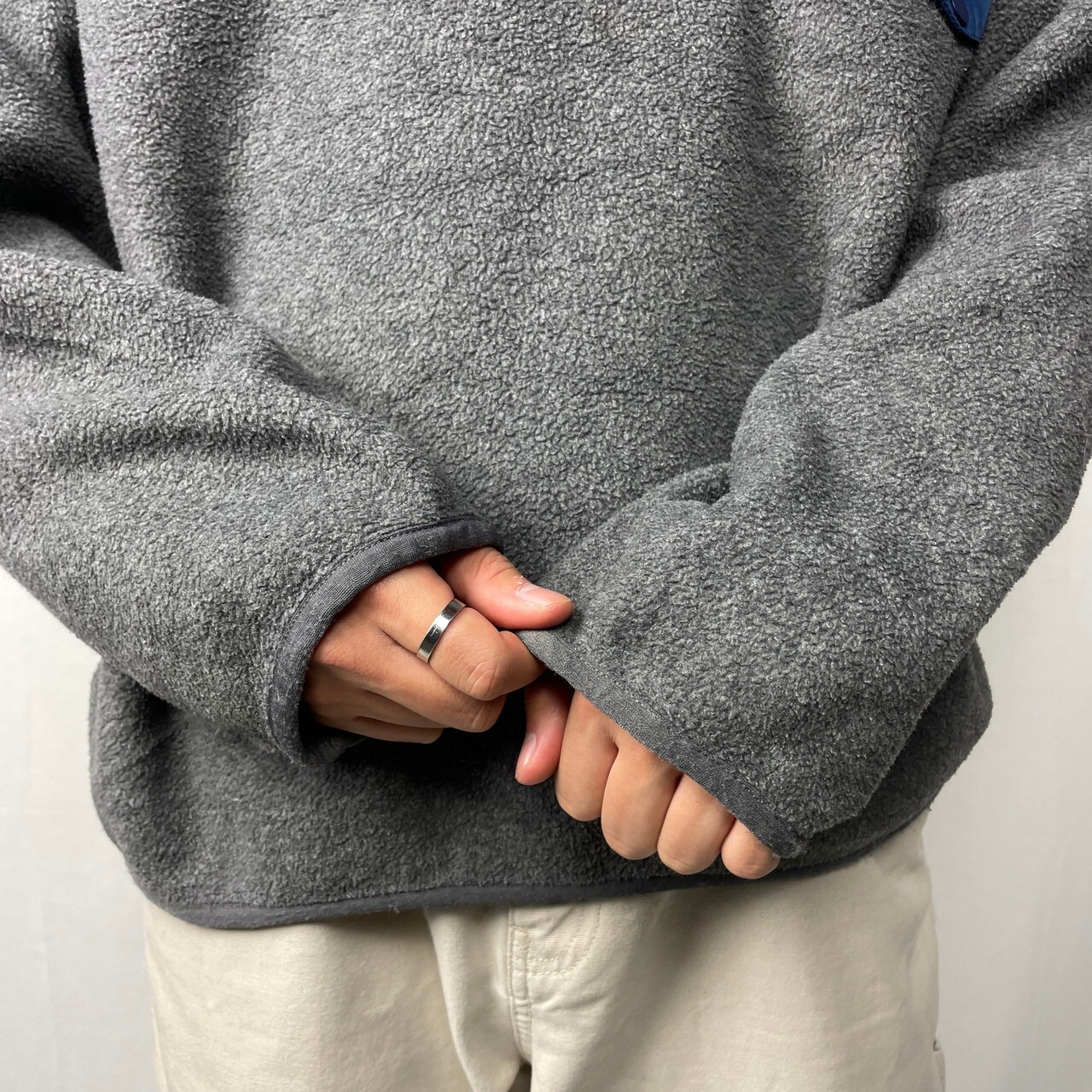 90年代 ジャマイカ製 patagonia パタゴニア スナップT フリースプル 