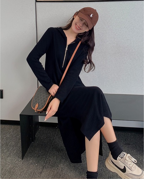 【大きいサイズXL-4XL】【秋冬新作】ファッションワンピース#sbiot-2347057