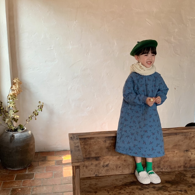 女の子 子供 花柄 綿入れ ワンピース 冬 可愛い 90 140cm Dyh海外子供用品 女の子 子供 花柄 綿入れ ワンピース 冬 可愛い 90 140cm Dyh海外子供用品