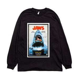 Jaws Poster L/S (black)