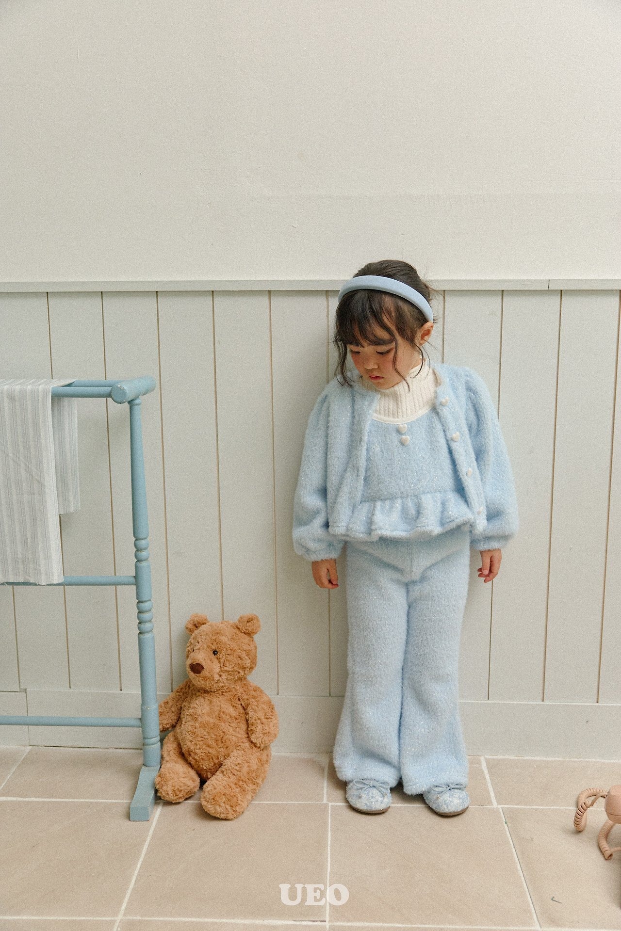 UEO［取寄］popo heart cardigan set 26winter