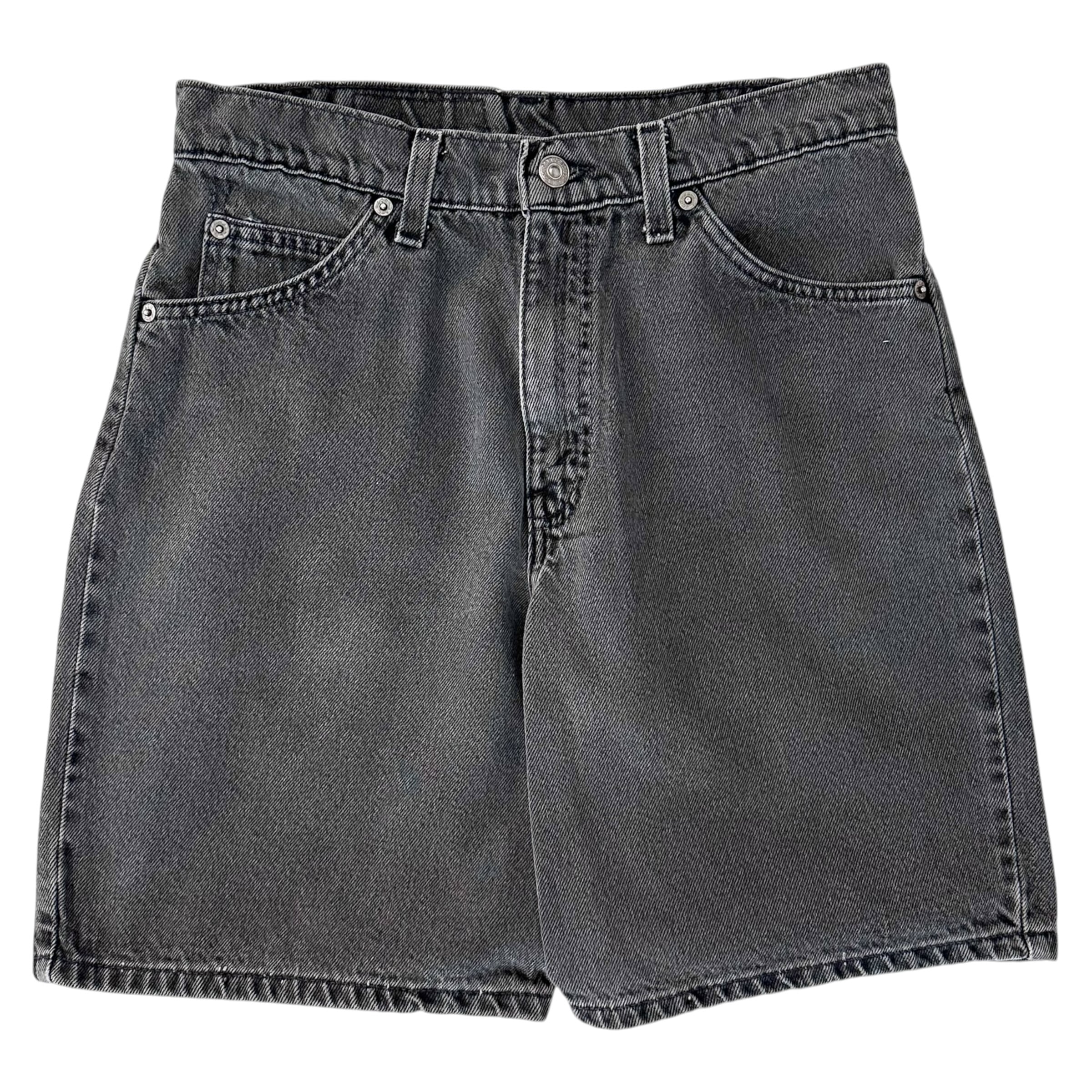 美品00s USA製リーバイス550 ブラックSHORT レングスW31 L28 00s 550 SHORTS BLK (W31) | BerBerJin Yuhodo