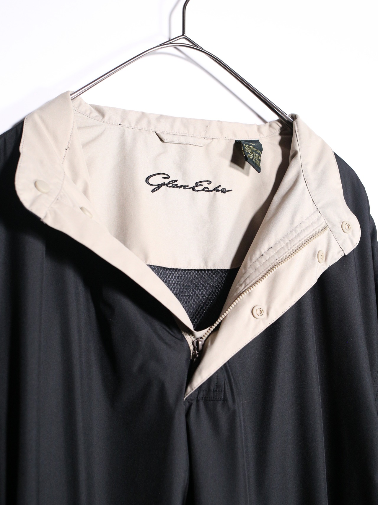 mock neck design half snap s/s pullover - 15