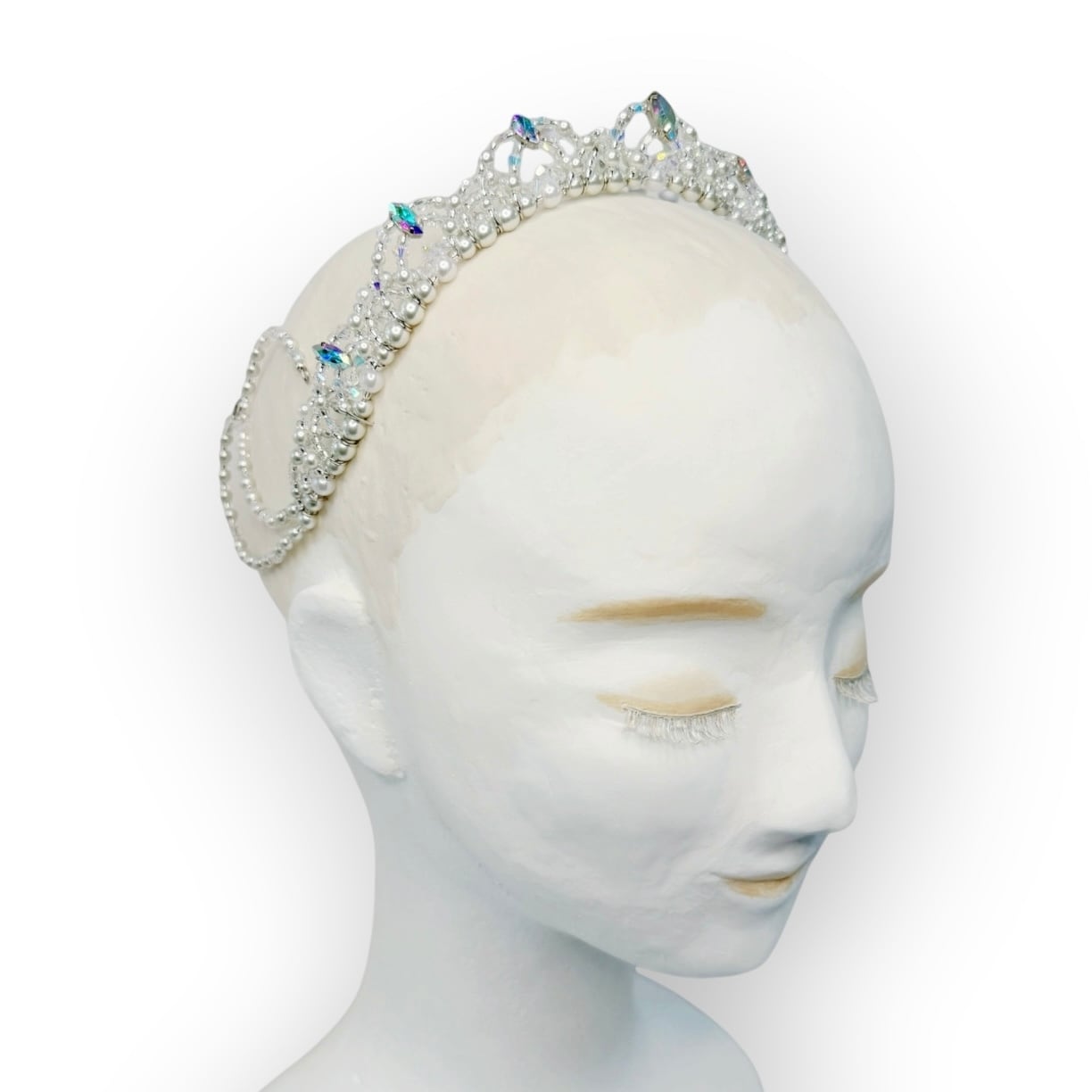 360° Beauty Ballet Tiara（Silver）｜3way バレエティアラ | Tíamour
