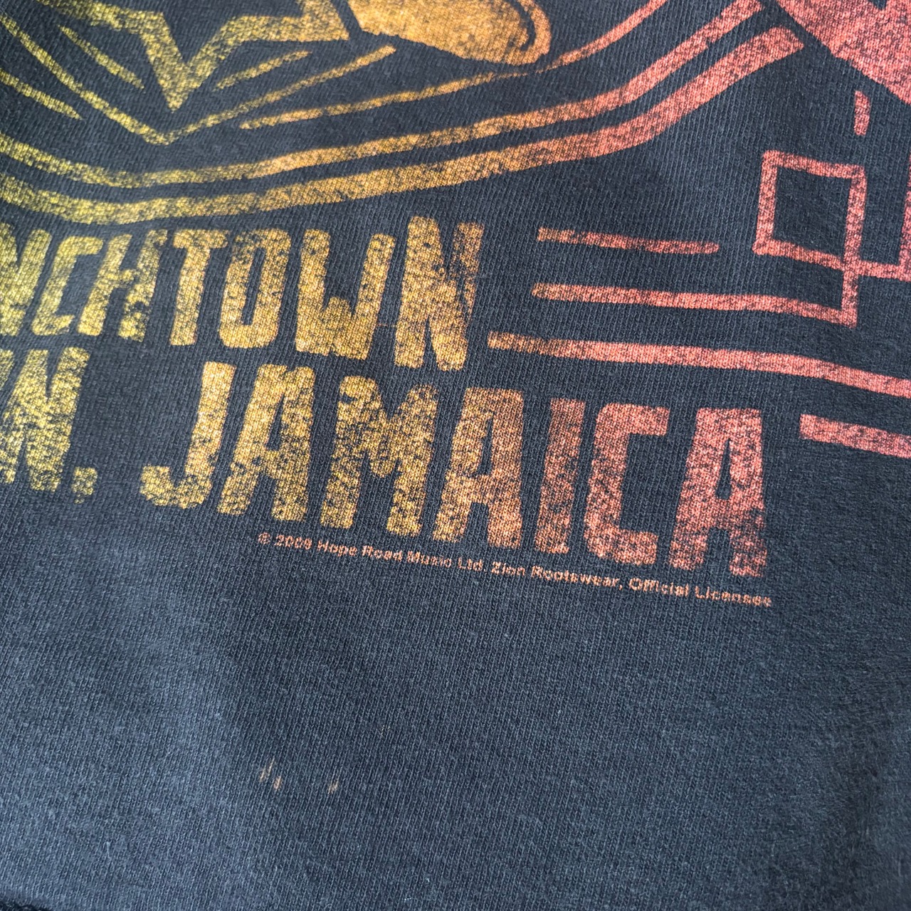 00s ZION BOB MARLEY photo print T-shirt ボブマーリー　フォトプリントTシャツ　ザイオン　オフィシャル ラスタカラー