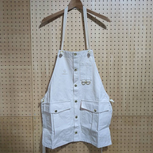 LAND & B.C. Hunt apron ハントエプロン キナリ / サンド / ブラウン