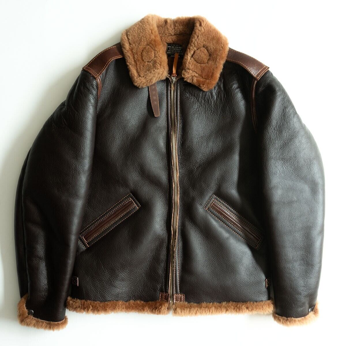 THE FEW B-6 フライトジャケット サイズ38 美品 実名復刻】THE FEW 【AERO LEATHER Type B-6 フライトジャケット