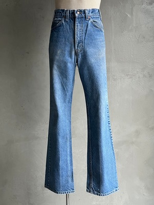 MADE in USA "Levi's 517" パワーフェードフレアデニムパンツ