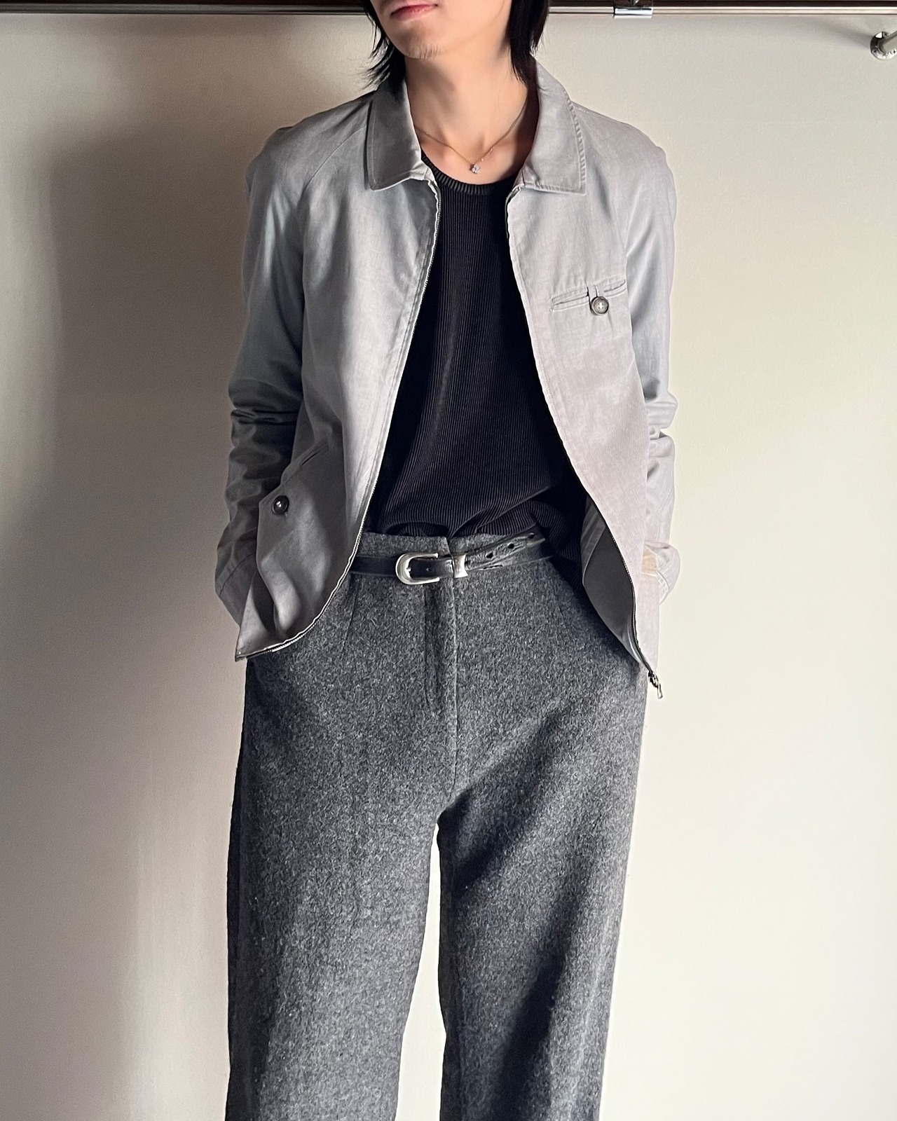 【A.P.C】raglan sleeve work shirt jacket