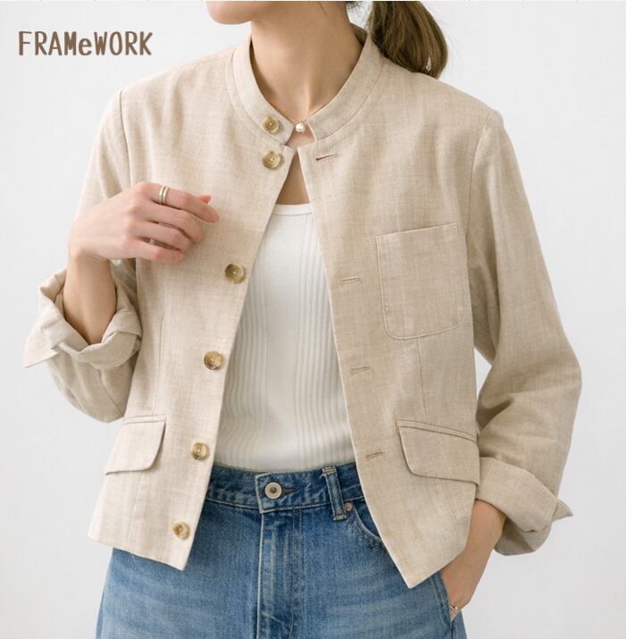 ノルディック柄フード付きダッフルコート ニット カーディガン 肉厚