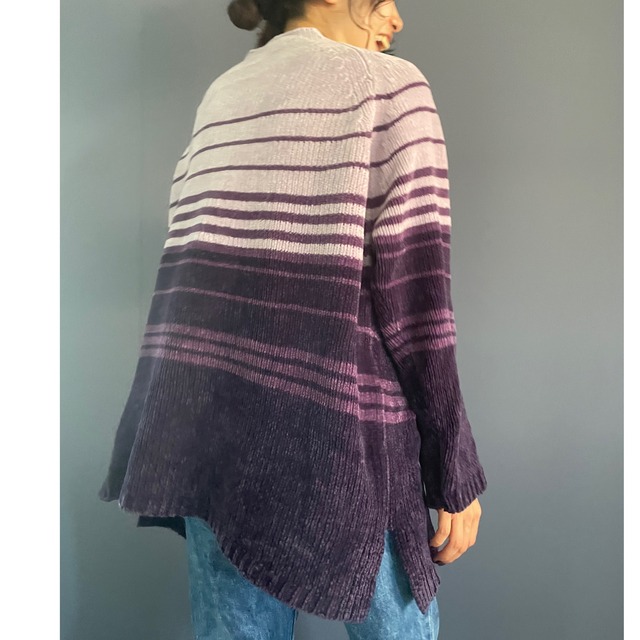 grape over knit