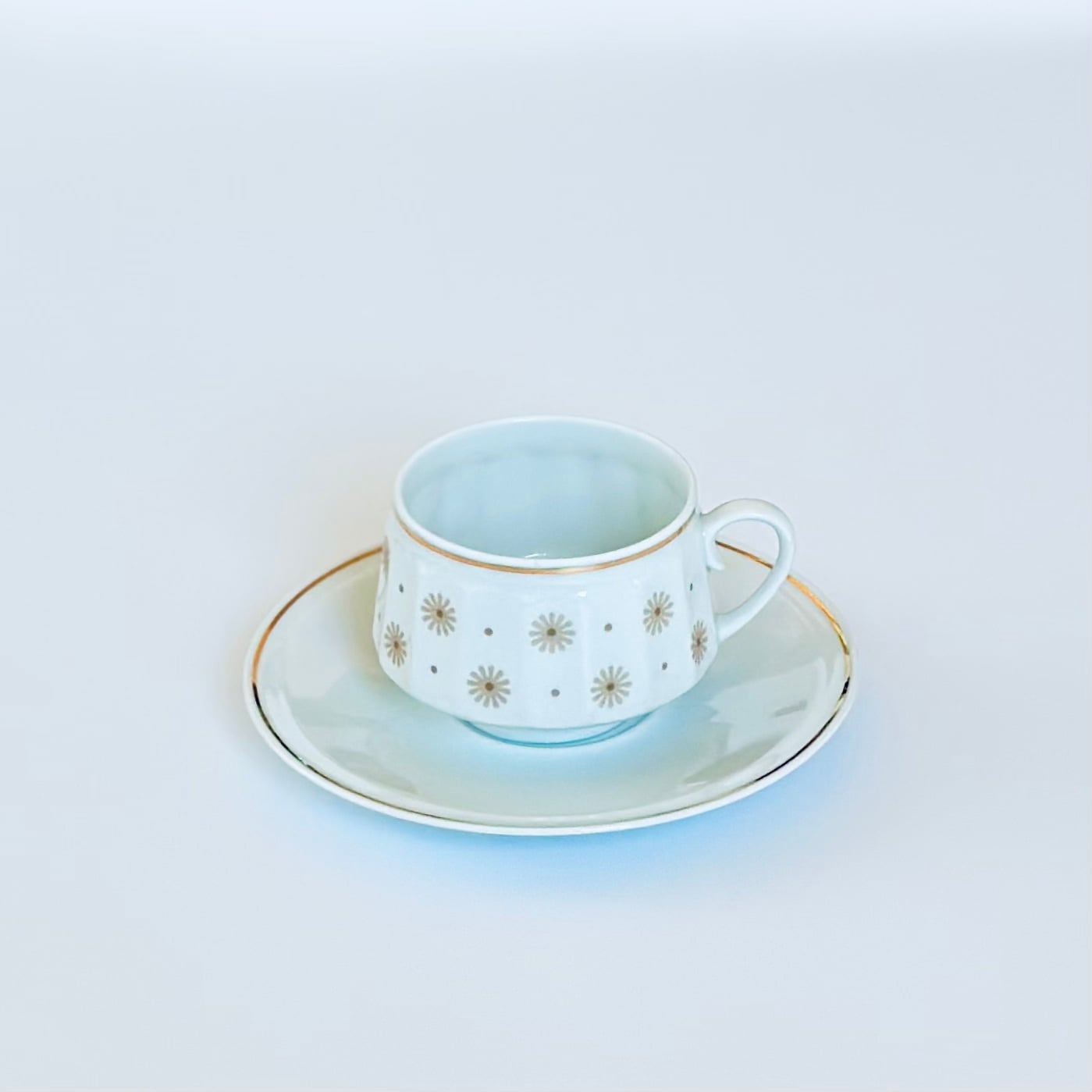 アラビア ロクサナ カップ&ソーサー ベージュ / ARABIA Roksana C&S Beige