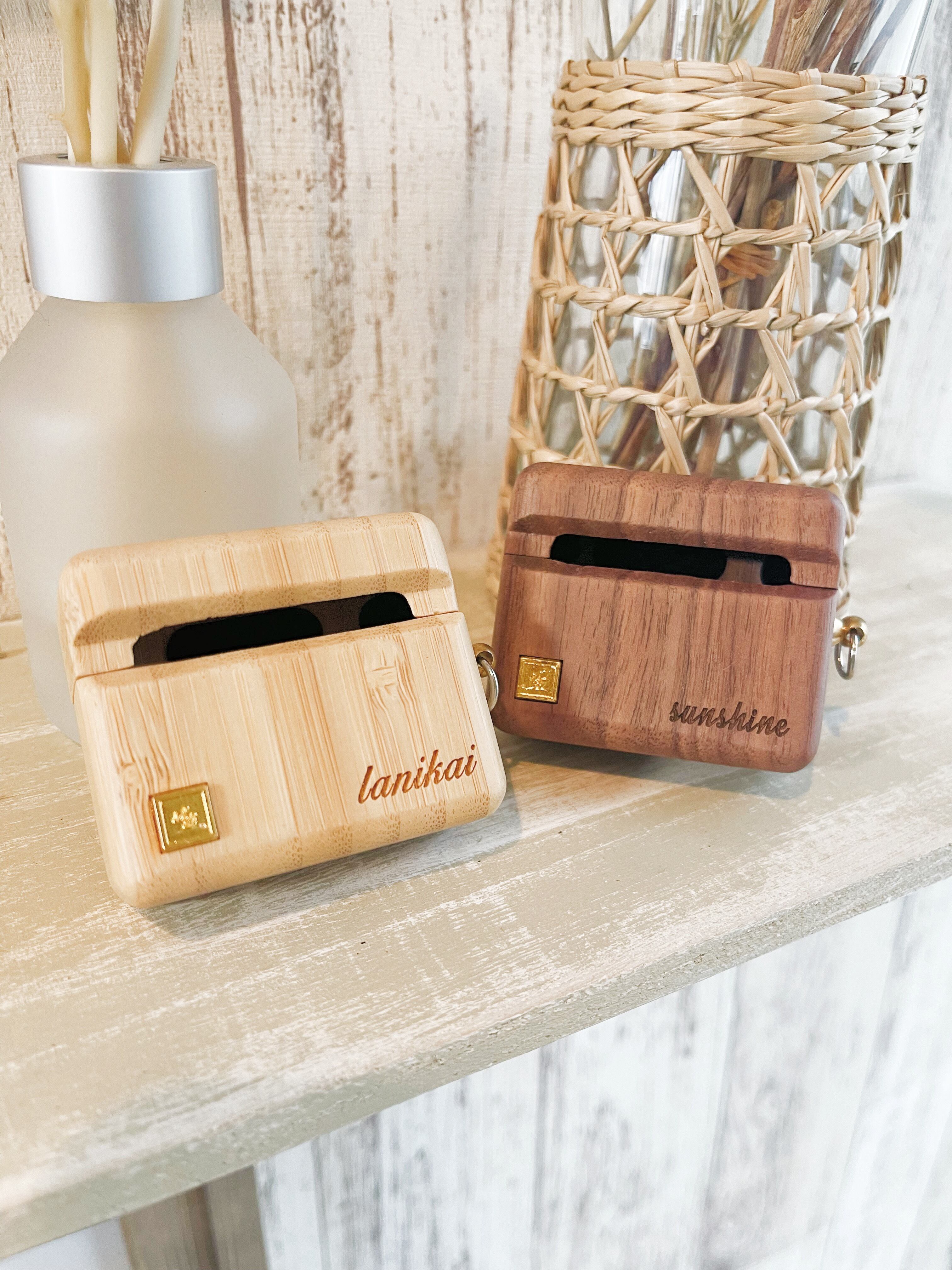 AirPodsPro,第3世代 wood case(bohemian) | ALOHA GLASS