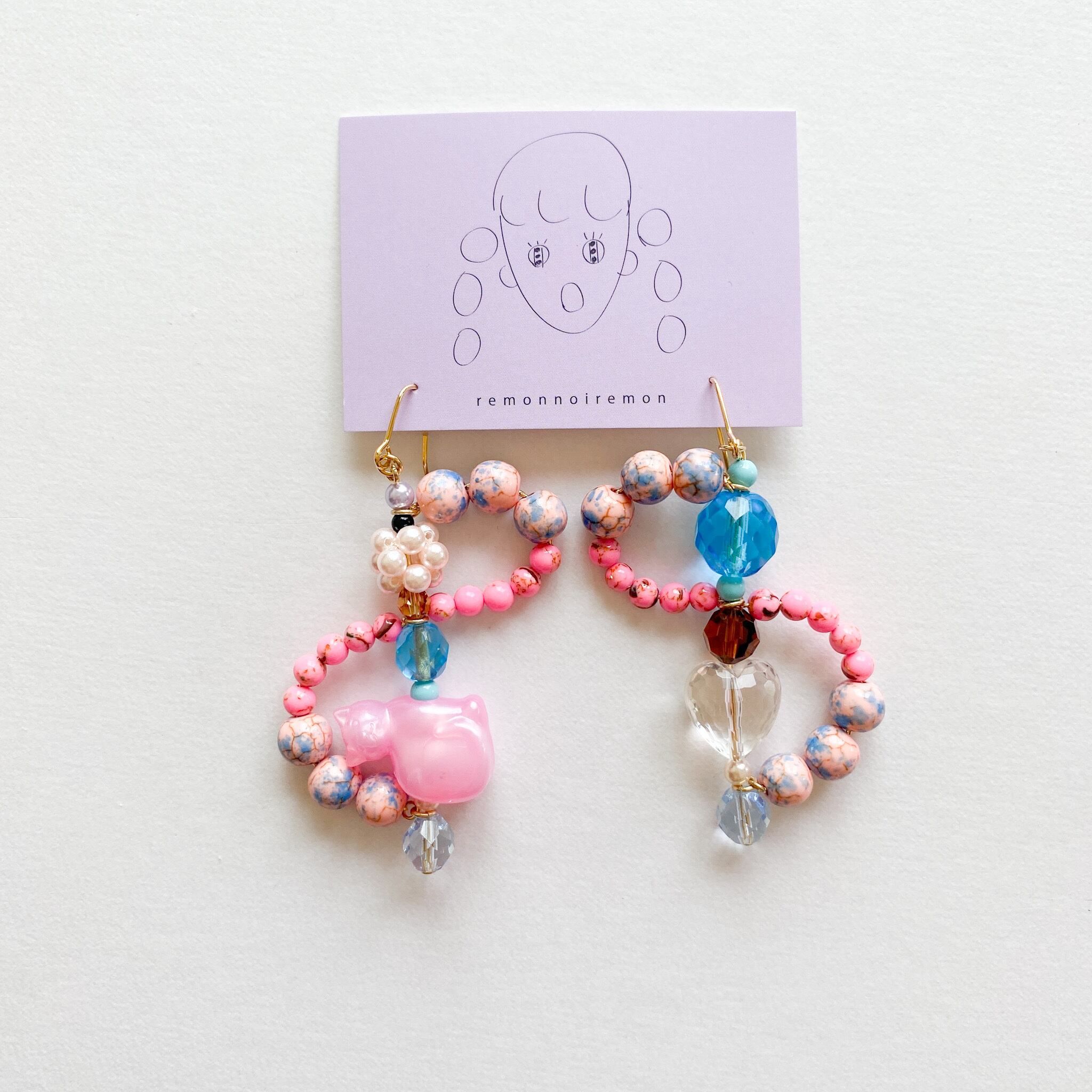 くねくねピアス/イヤリング