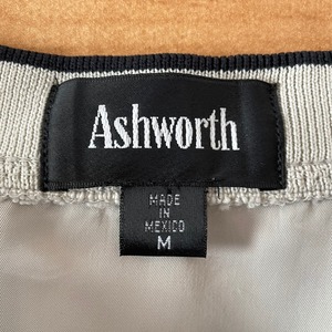 【Ashworth】フォーシーズンズホテル 企業系 プルオーバー 刺繍ロゴ  Vネック US古着