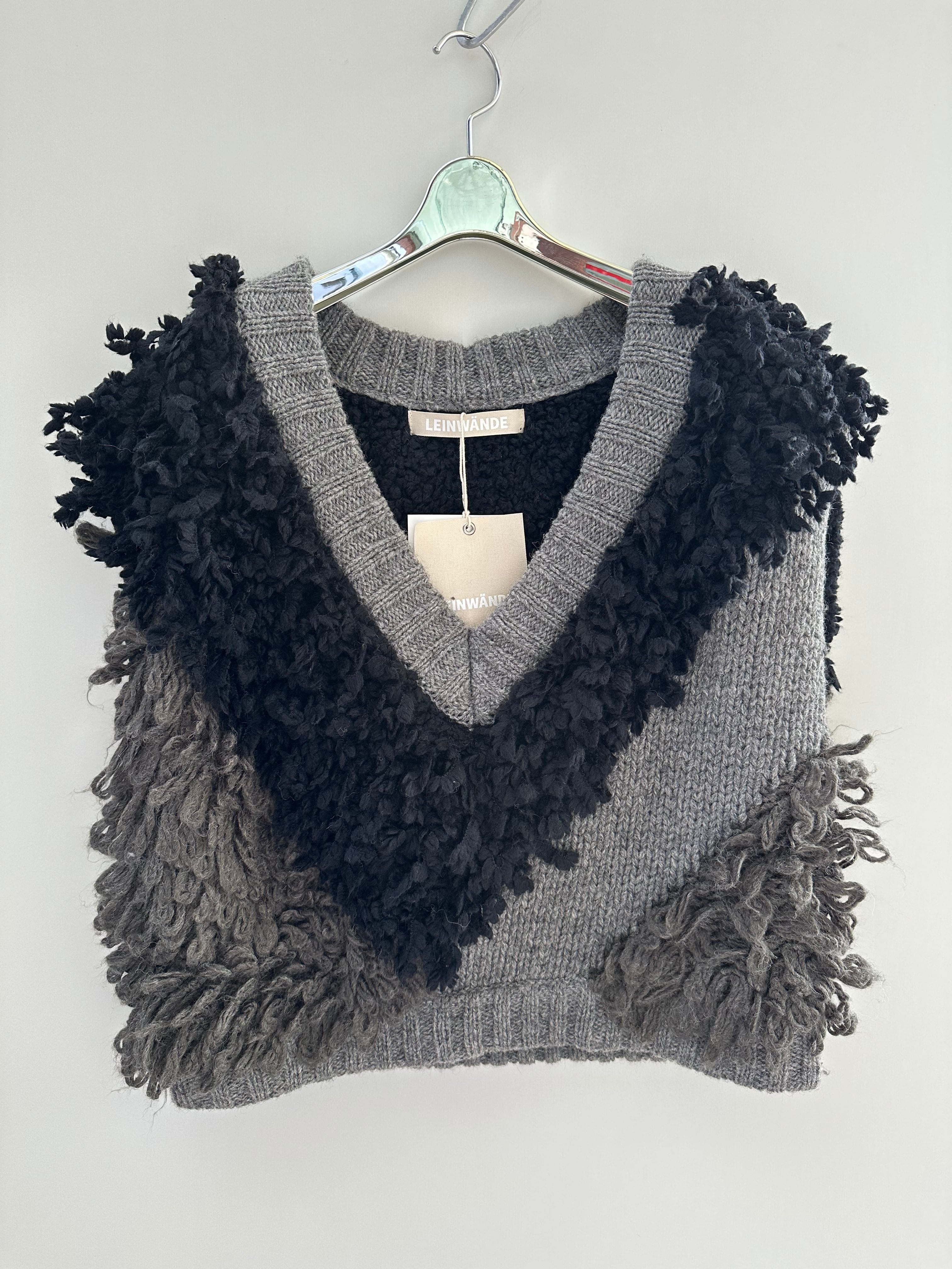 LEINWANDE  Mix Roop Sleeveless Sweater新品