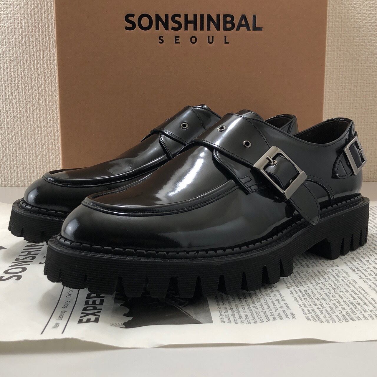 ソンシンバルローファー メンズ