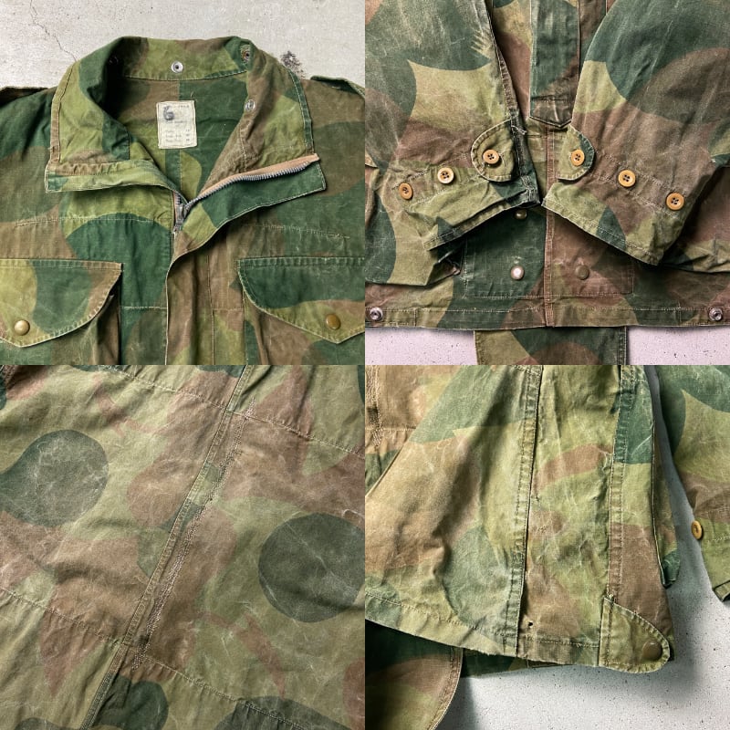 53年納品 ベルギー軍 デニソンスモック ブラッシュストロークカモ 