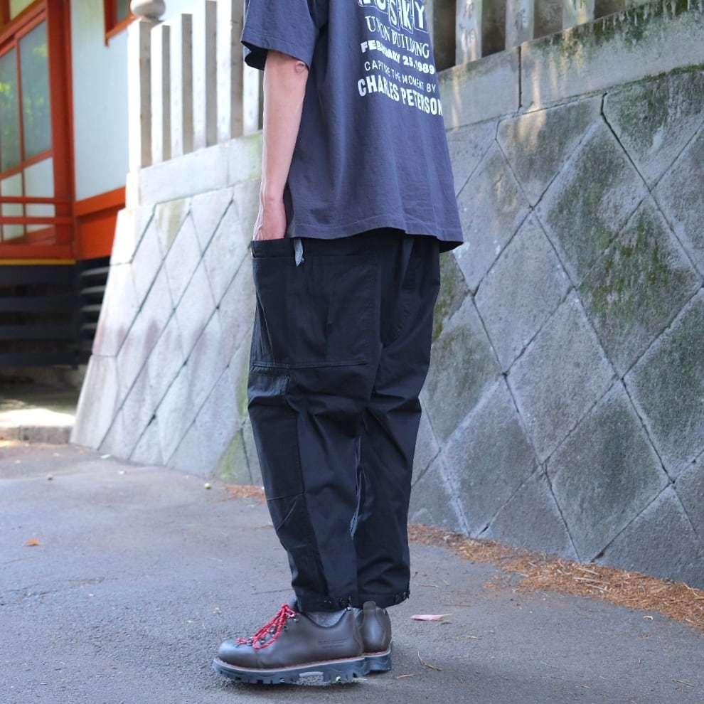 SASSAFRAS(ササフラス) Overgrown Pants 4/5-Black(SF-262339) | Signs