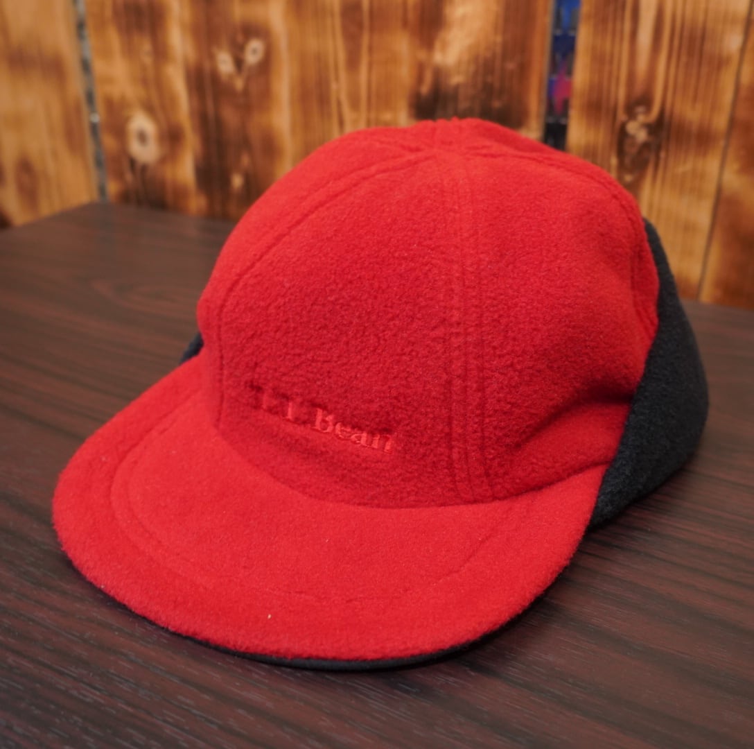 usa製 l.l.bean フリース 耳付き 2way キャップ llbean エルエルビーン