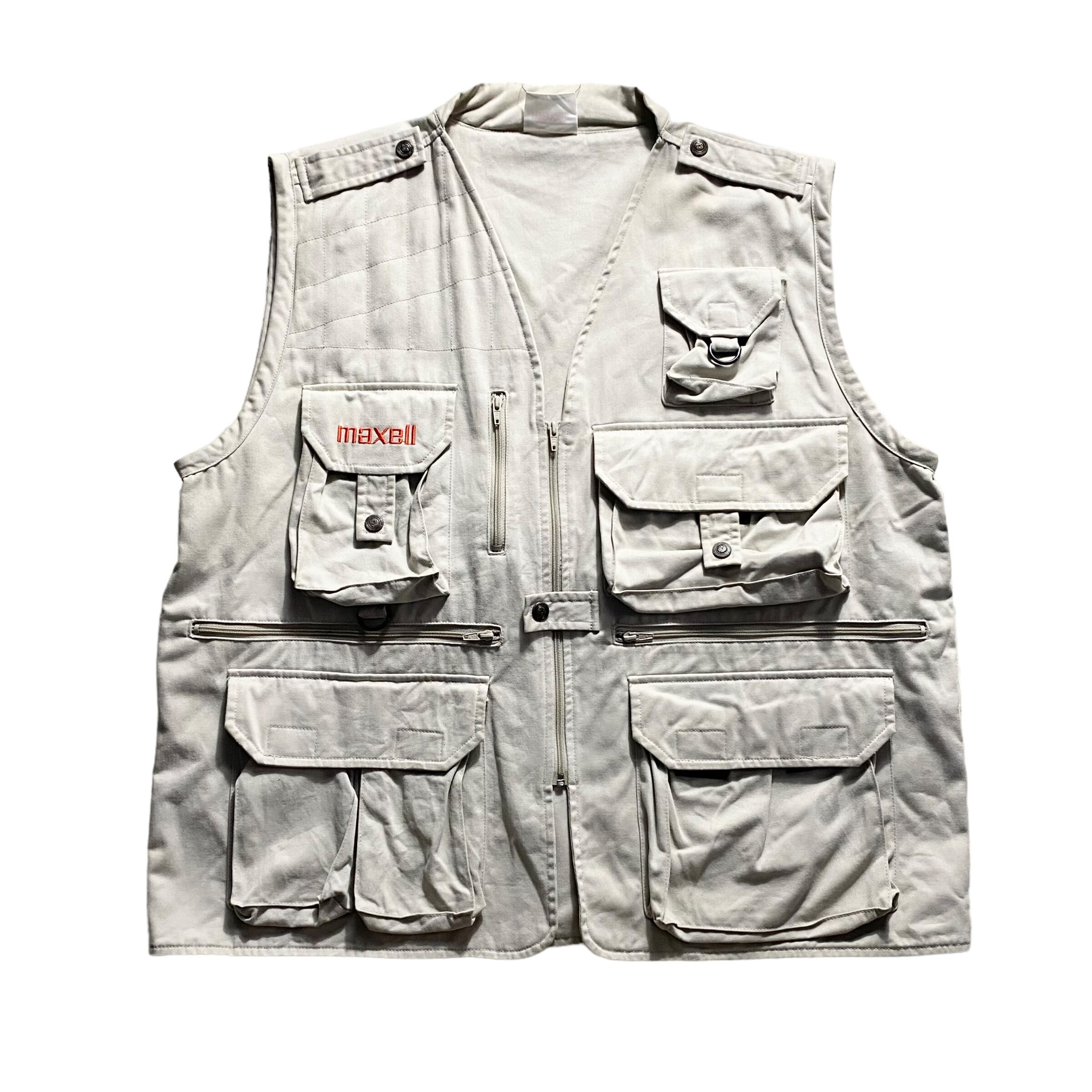 vintage MAXELL hunting vest