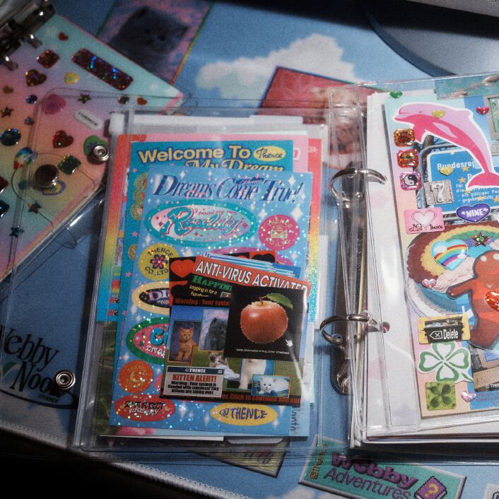 Thence スクラップブック リフィル (Zipper Pocket) | THENCE