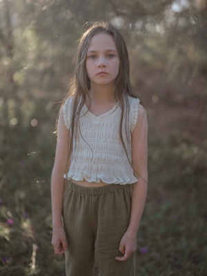 【即納/送料無料】son and daughter / Tatum Top