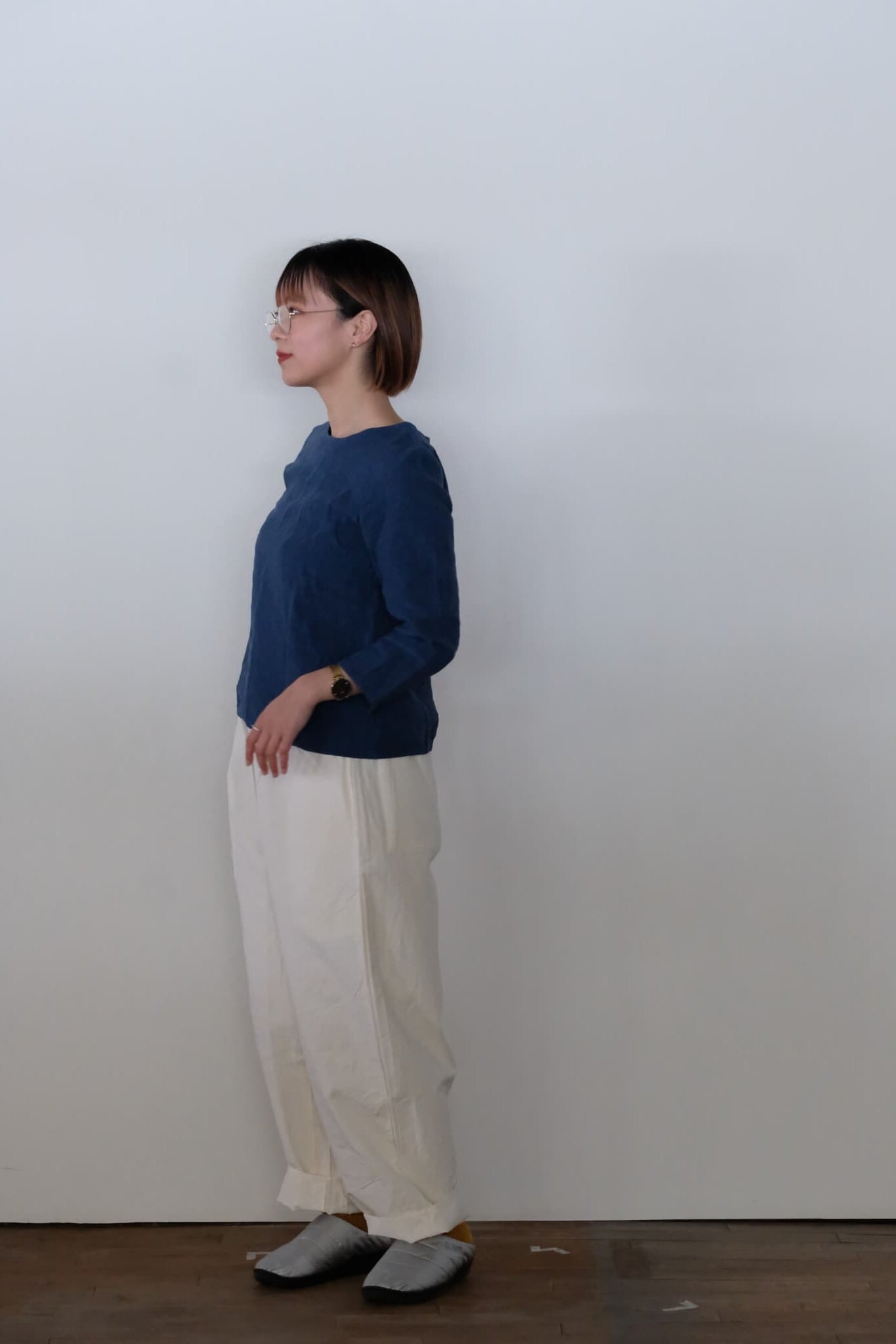 YAMMA 定番リネン丸首シャツ YO-SH-S | 美工堂 ONLINE SHOP