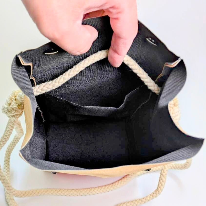 再入荷！【BURGER KING（バーガーキング）】ロープショルダーバッグ＊紙袋風 / Food Bag 〚アメリカン雑貨 アメトイ〛