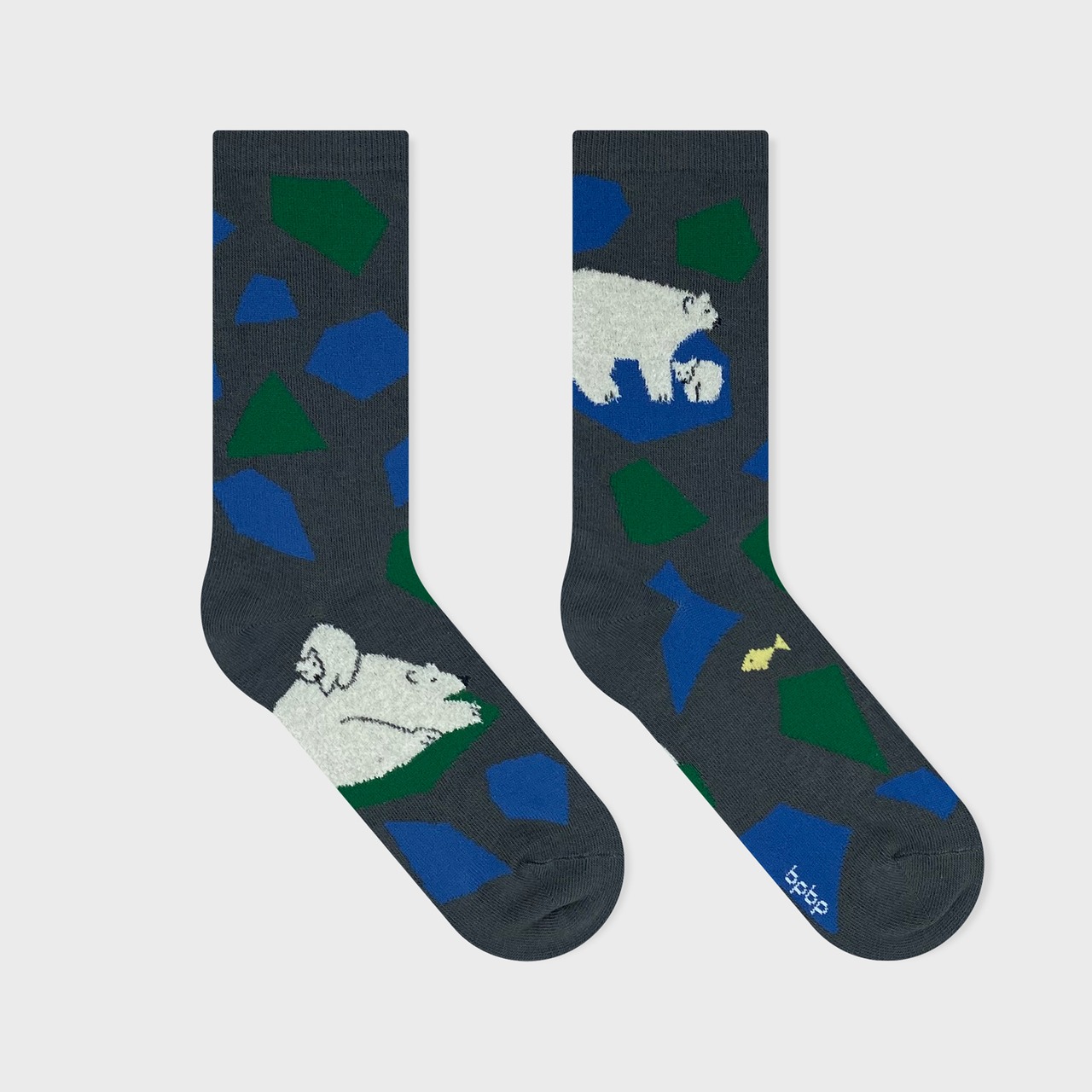 【Miyuki Matsuo】松尾ミユキ  SOCKS POLAR BEAR シロクマ ソックス