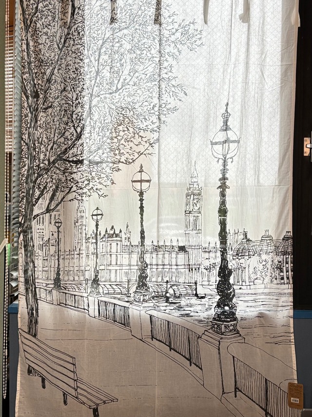 LANDSCAPEカーテン [サイズ: 高さ1800×横1000]