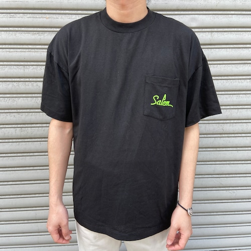 80s 90s USA製　タバコTシャツ　Salem セーラム　ブラック　XL