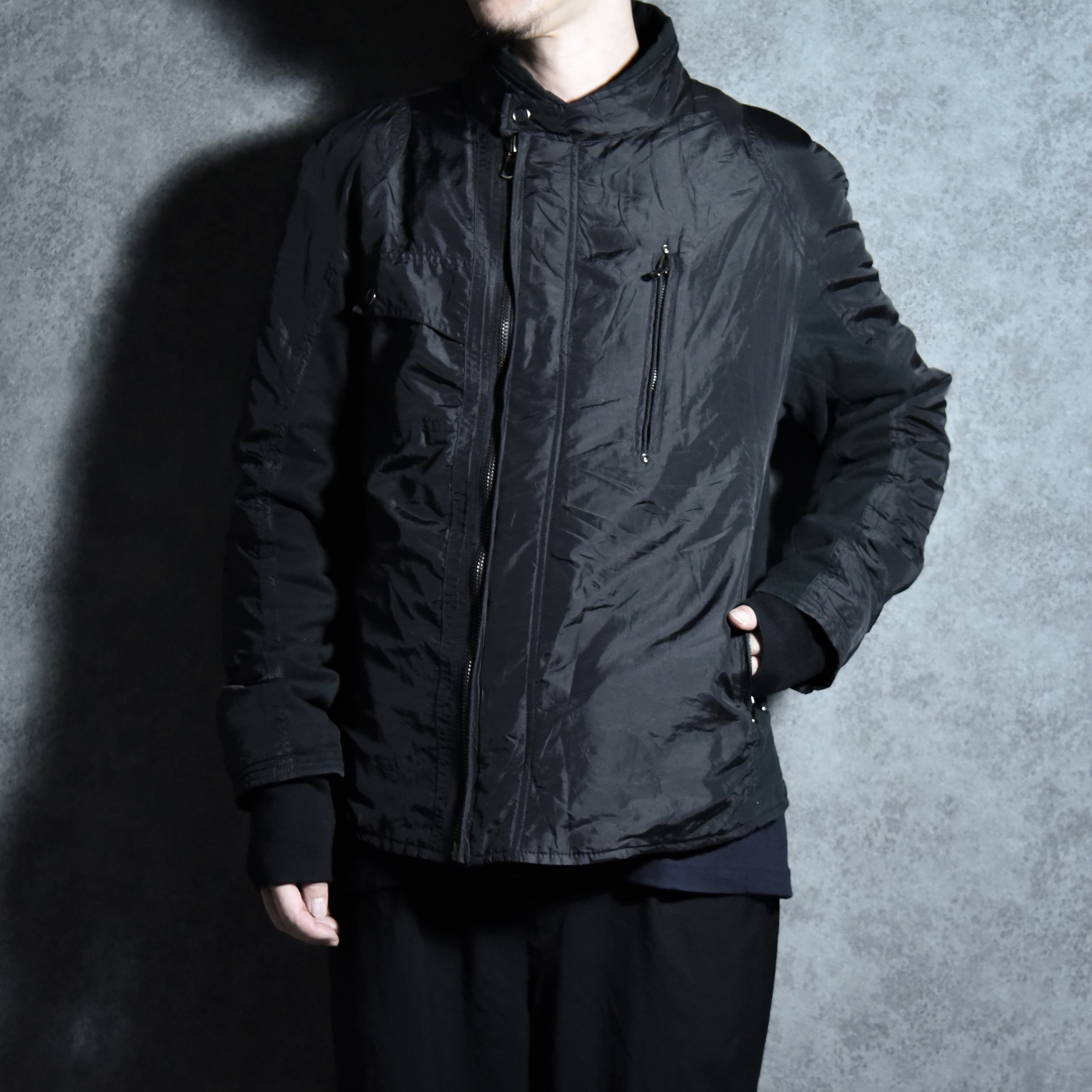 90-00s Pierre Cardin Nylon Padded Jacket ピエール・カルダン