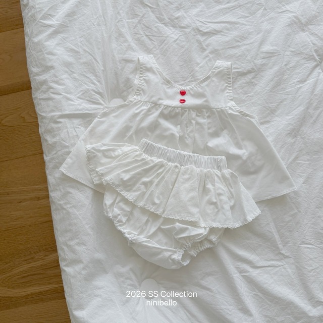 【6/18〆予約】<ninibello>  bebe Bubble pop skirt bloomer