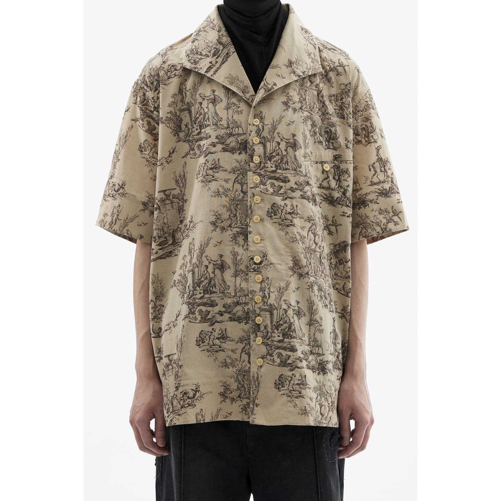 Professor.E ](プロフェッサーイー) 24SS-PE-SSH-04 SEASONAL PRINT 