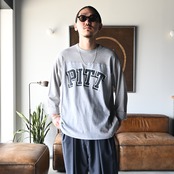CHANGES / FOOTBALL L/S TEE GRY　スタイル